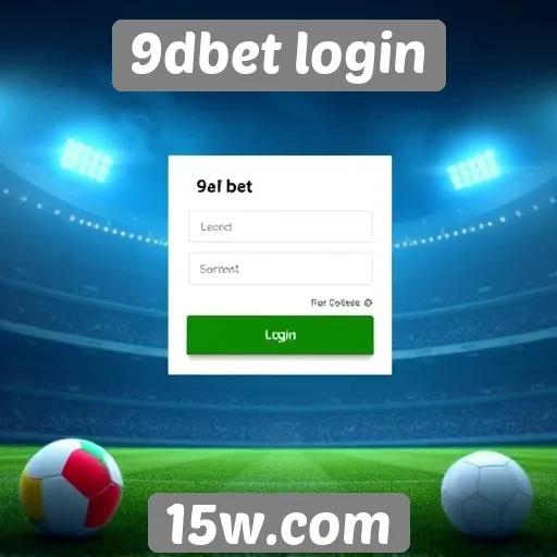 Procedimento de cadastro no site 9dbet login