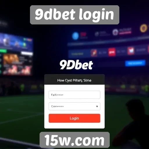 Avaliação da experiência do usuário no 9dbet login